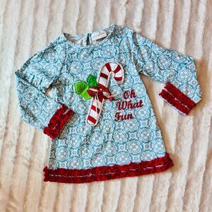 Girl’s Emily Rose Christmas Top/Tunic Size 6